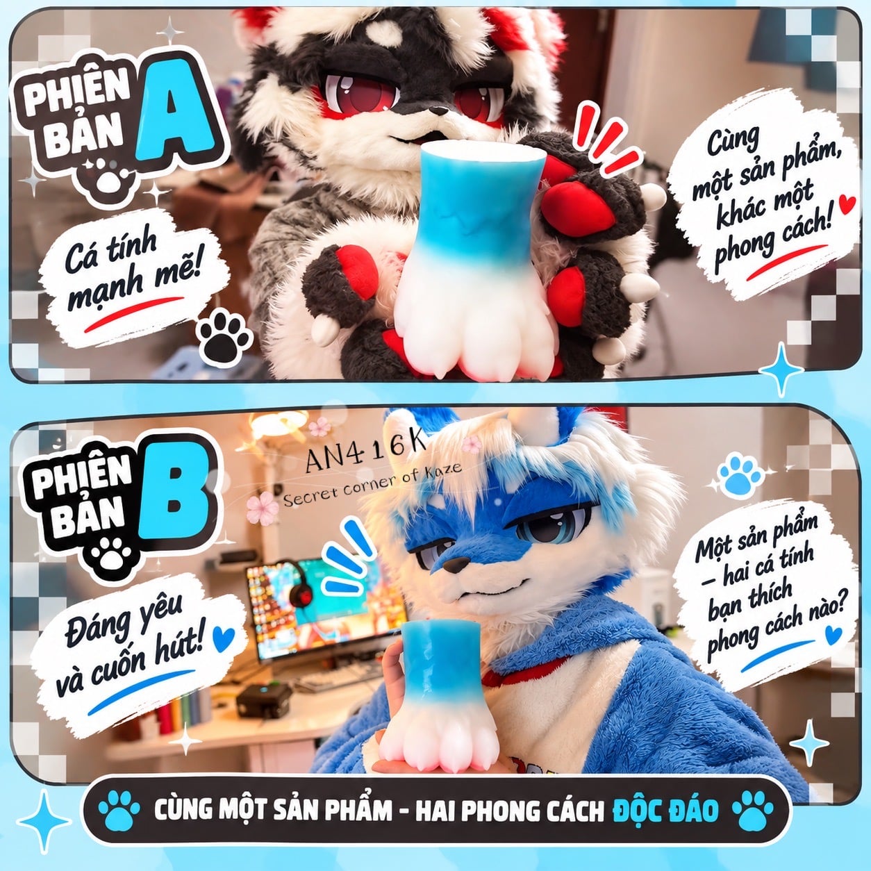 Furry Paw AN416K