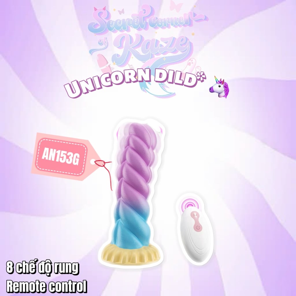 Unicorn dildoo rung AN153G