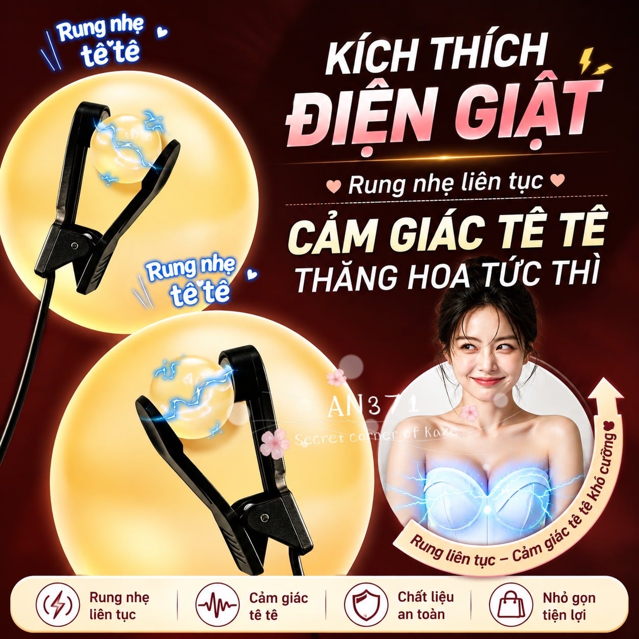 Kích điện ti rung AN371