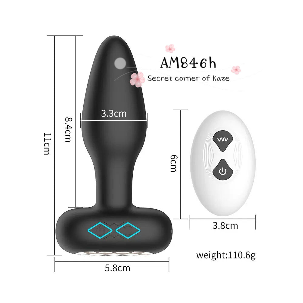 Pulic buttplug AM846H