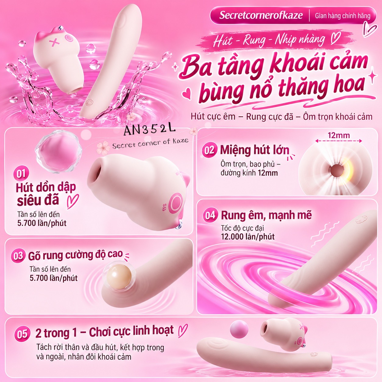 Mèo dừa AN352L