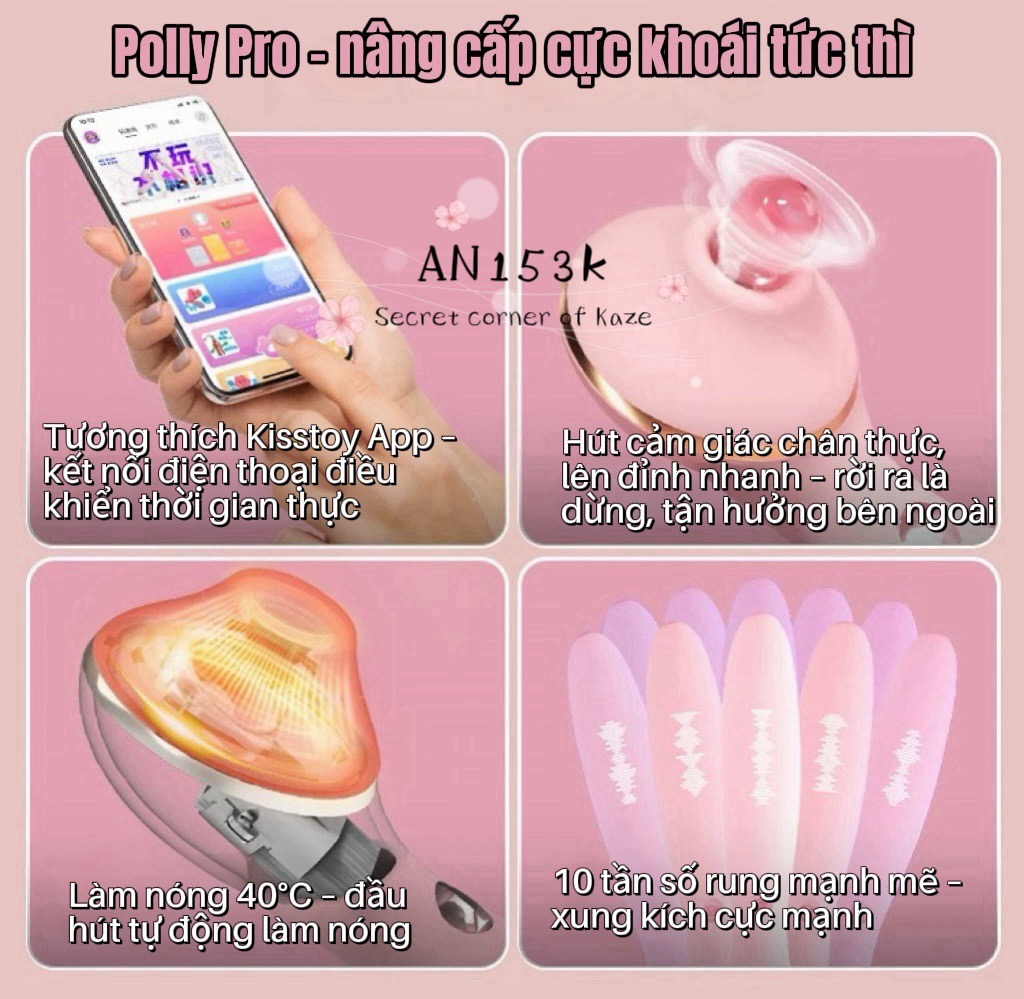 Polly máy hút đỉnh cao AN153K