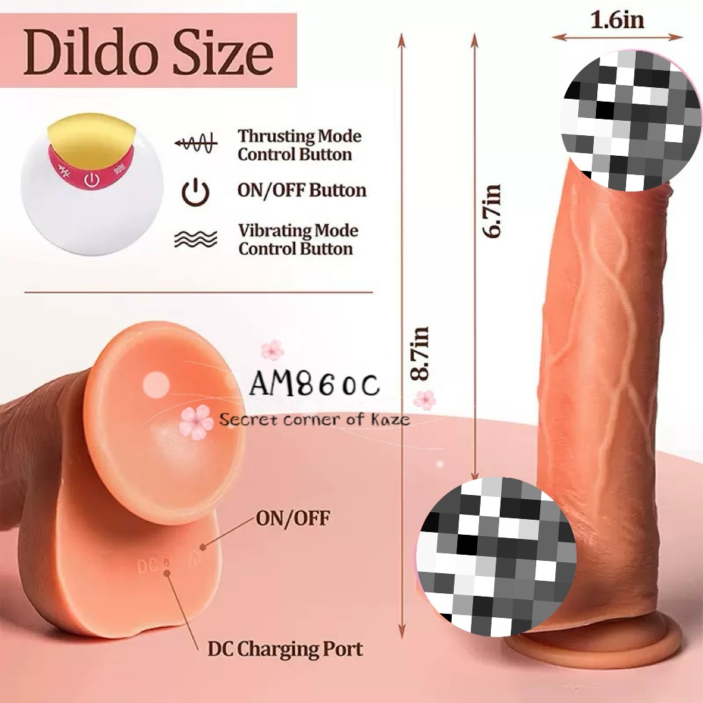 Auth dildo AM860c