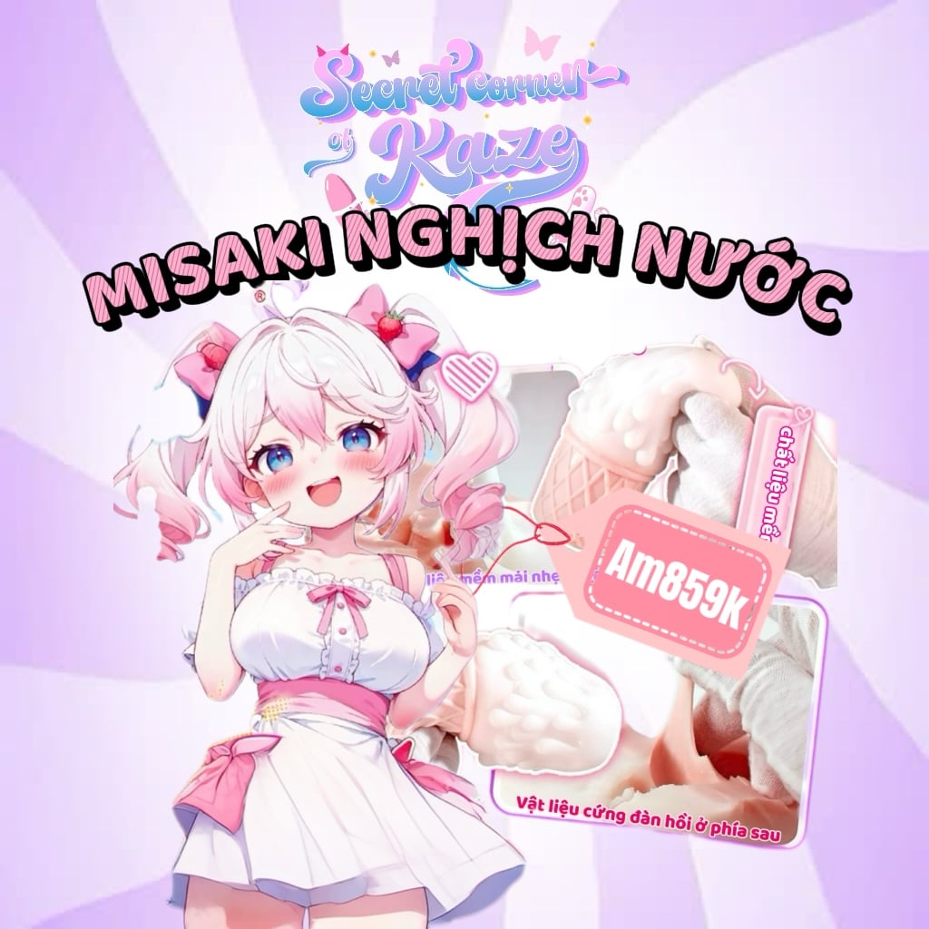 Misaki maid hồng Am859k