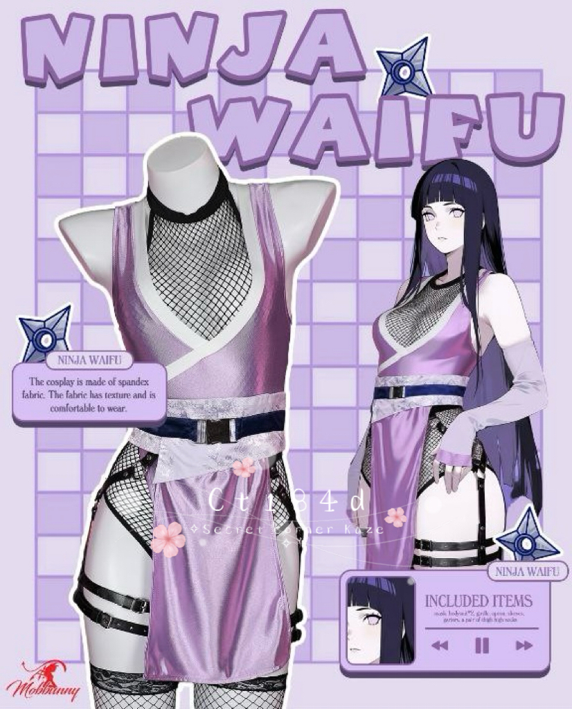 Ninja waifu Hinata (Naruto) Ct184d