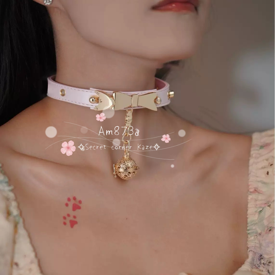 Choker chuông hồng Am873a