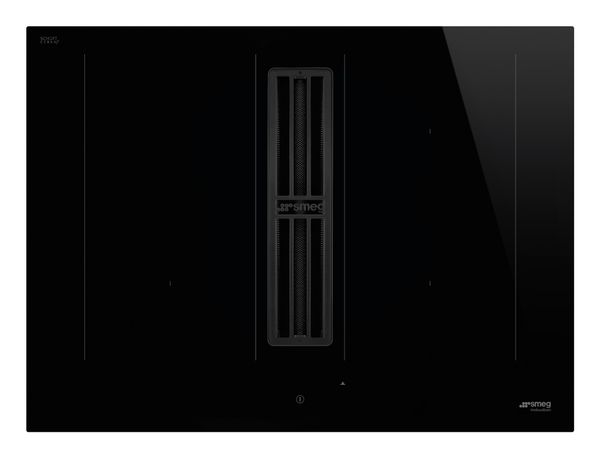 BẾP TỪ TÍCH HỢP HÚT MÙI, 2 VÙNG NẤU, SMEG UNIVERSALE, 70CM - Smeg - BẾP TỪ TÍCH HỢP HÚT MÙI, 2 VÙNG NẤU, SMEG UNIVERSALE, 70CM