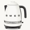 Ấm đun nước siêu tốc Smeg x Porsche | Carrara White thumbnail 1