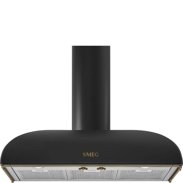 MÁY HÚT MÙI ÁP TƯỜNG SMEG COLONIALE, 90CM - KS89AOE - Smeg - Máy hút mùi gắn tường 90cm, với thiết kế tinh tế và ấn tượng, được tạo ra để trở