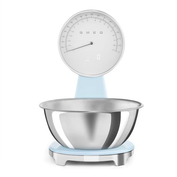 Cân nhà bếp analog Smeg 50's Retro Style - KSF01PBWW - Smeg - Cân nhà bếp Smeg KSF01PBWW kết hợp thiết kế thanh lịch với độ chính xác cao, sở 