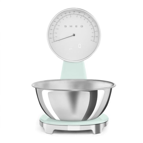 Cân nhà bếp analog Smeg 50's Retro Style - KSF01PGWW - Smeg - Cân nhà bếp Smeg KSF01PGWW kết hợp thiết kế thanh lịch với độ chính xác cao, sở 