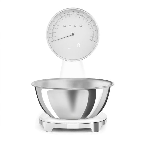 Cân nhà bếp analog Smeg 50's Retro Style - KSF01WHWW - Smeg - Cân nhà bếp Smeg KSF01WHWW kết hợp thiết kế thanh lịch với độ chính xác cao, sở 