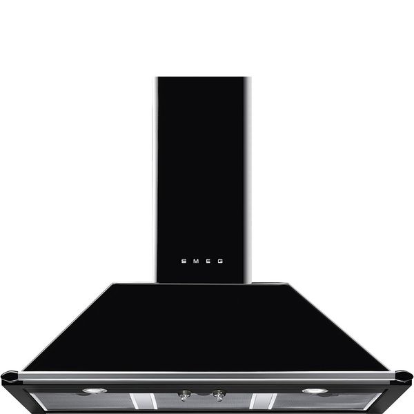 MÁY HÚT MÙI ÁP TƯỜNG SMEG VICTORIA, 100CM - Smeg - Máy hút mùi gắn tường 100cm, với thiết kế tinh tế và ấn tượng, được tạo ra để tr