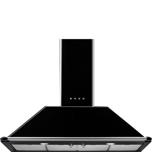 MÁY HÚT MÙI ÁP TƯỜNG SMEG VICTORIA 110CM - KT110BLE - Smeg - Máy hút mùi gắn tường 110cm, với thiết kế tinh tế và ấn tượng, được tạo ra để tr