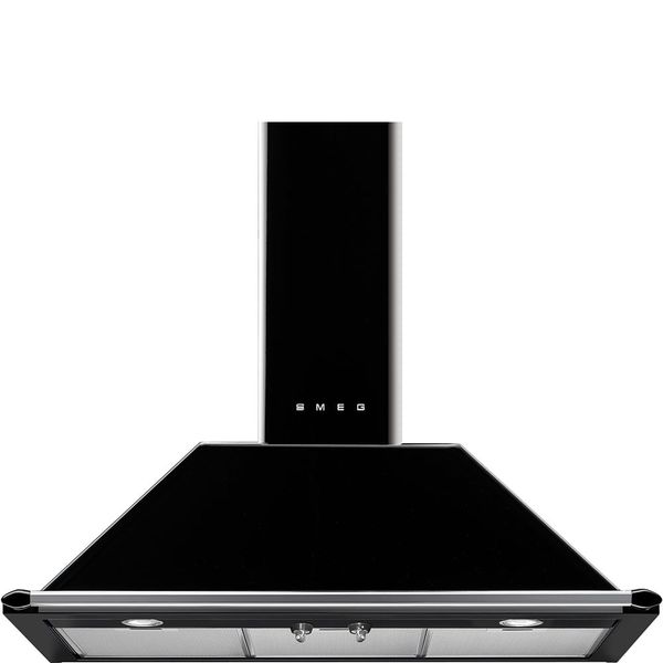 MÁY HÚT MÙI ÁP TƯỜNG SMEG VICTORIA, 90CM - Smeg - Máy hút mùi gắn tường 90cm, với thiết kế tinh tế và ấn tượng, được tạo ra để trở