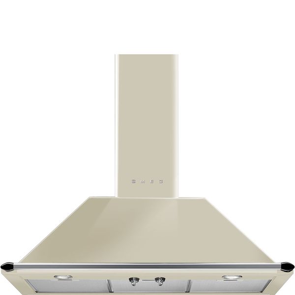 MÁY HÚT MÙI ÁP TƯỜNG SMEG VICTORIA, 90CM - Smeg - Máy hút mùi gắn tường 90cm, với thiết kế tinh tế và ấn tượng, được tạo ra để trở