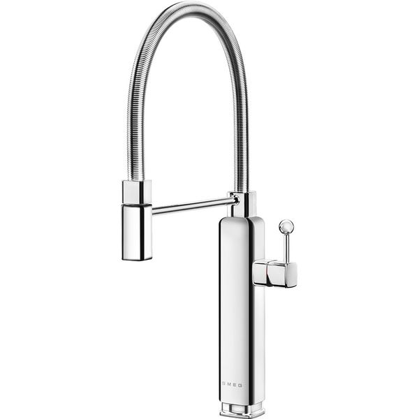 VÒI BẾP SMEG - MDF50SS - Smeg - Vòi rửa bán chuyên nghiệp, cho khả năng rửa và tráng tiện lợi, chính xác với dòn