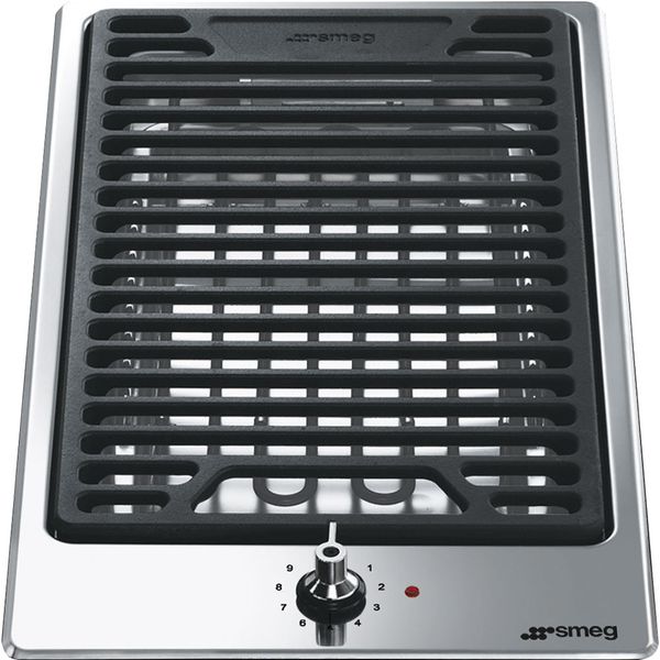 BẾP ĐIỆN MÂM NHIỆT, 1 VÙNG NẤU, SMEG CLASSICA, 30CM - Smeg - Điều chỉnh công suất chính xác bằng núm vặn, cho khả năng kiểm soát mức nấu chi 