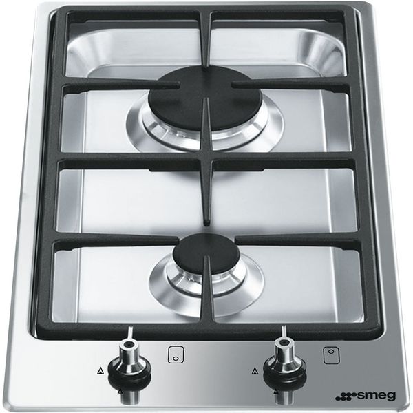 BẾP GAS, 2 VÙNG NẤU, SMEG CLASSICA, 30CM - Smeg - Kiểm soát nguồn nhiệt ổn định và điều chỉnh nhiệt độ dễ dàng, tức thì – đặc trưn