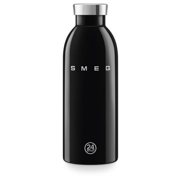Bình giữ nhiệt SMEG Clima 500ml - Màu đen - Smeg - Bình giữ nhiệt SMEG x 24Bottles Clima Bottle là “người bạn đồng hành” sành điệu