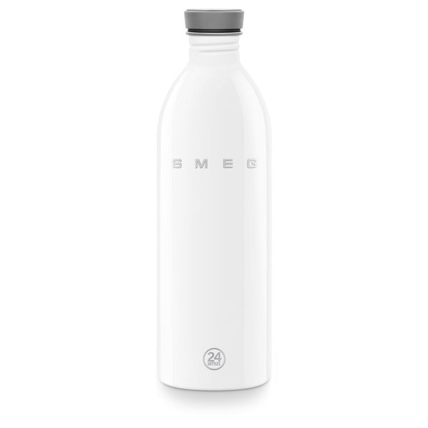 Bình nước SMEG Urban 1L - Màu trắng - Smeg - Bình nước SMEG x 24Bottles Urban Bottle là lựa chọn siêu nhẹ – thời trang cho nh