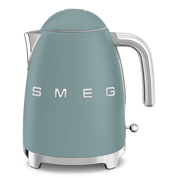 Ấm đun nước siêu tốc Smeg 50's Retro Style KLF03EGMEU - Smeg - Thưởng trà, cà phê một cách thanh lịch và sang trọng với ấm đun nước siêu tốc Sm