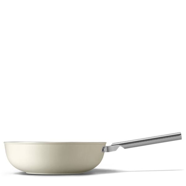 Chảo sâu lòng Smeg WOF3002CRM - Smeg - Chảo sâu lòng (Wok) là lựa chọn lý tưởng cho những ai thích nấu nhanh nhưng vẫn 