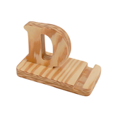 TRI1- Giá điện thoại hình chữ cái bằng gỗ