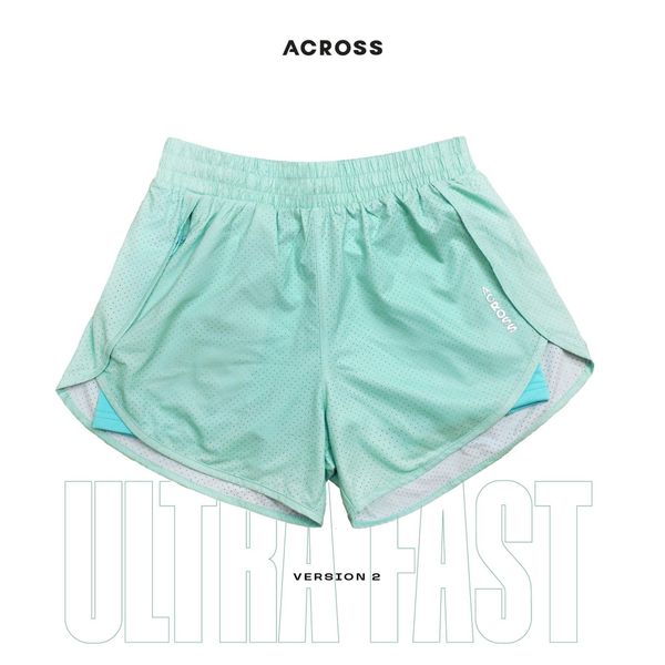  Quần thể thao nữ ULTRA FAST VERSION 2 màu xanh ngọc 