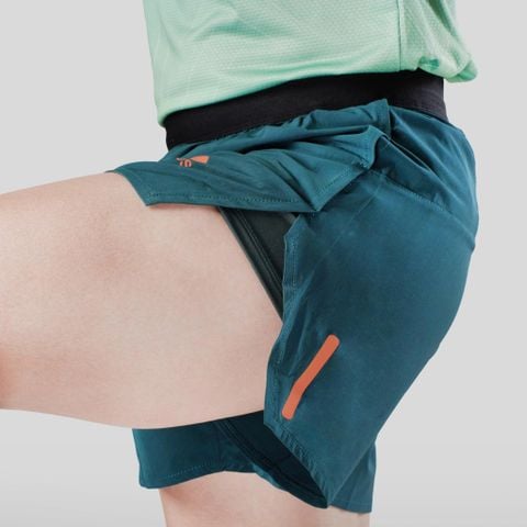  Quần thể thao chạy bộ nam ULTRA FAST XANH VỊT thấm hút siêu nhẹ Across 