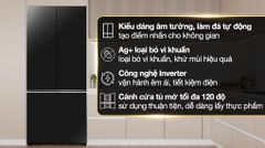 Tủ lạnh Panasonic Inverter 510 lít Multi Door NR-X561BK-VN​
