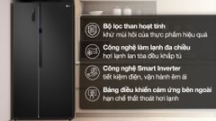 Tủ lạnh LG Inverter 519 lít Side By Side GR-B256BL