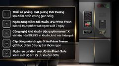 Tủ lạnh Panasonic Inverter 621 lít PRIME+ Edition Multi Door NR-XY680YMMV