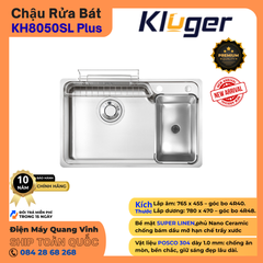 Chậu rửa bát Kluger KH8050SL Plus