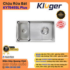 Chậu rửa bát Kluger KY7545SL Plus