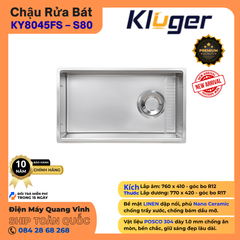 Chậu rửa bát Kluger KY8045FS – S80