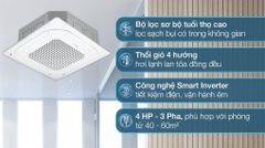Máy lạnh âm trần LG Inverter 4 HP ZTNQ36LNLA0 (3 Pha)