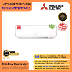 Điều Hòa Mitsubishi Heavy SRK/SRC12CT-S5