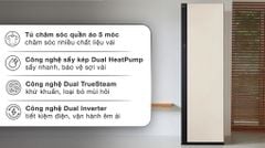 Tủ chăm sóc quần áo thông minh LG Styler Inverter 5 móc SC5MBR80H