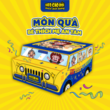  [Combo 12 Sản Phẩm Snack Dinh Dưỡng + Quà] - XE QUÀ LỄ HỘI HEO CAO BỒI 487,4g 