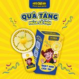  [Combo 12 Sản Phẩm Snack Dinh Dưỡng + Quà] - XE QUÀ LỄ HỘI HEO CAO BỒI 487,4g 