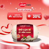  Giò lụa bì ớt xiêm xanh MEATDeli 300gr 
