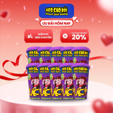  [Combo 10] Xúc xích tiệt trùng Heo cao bồi lắc thịt nướng phô mai ly x (3cây x 13gr + 1gói lắc 3.4gr) 