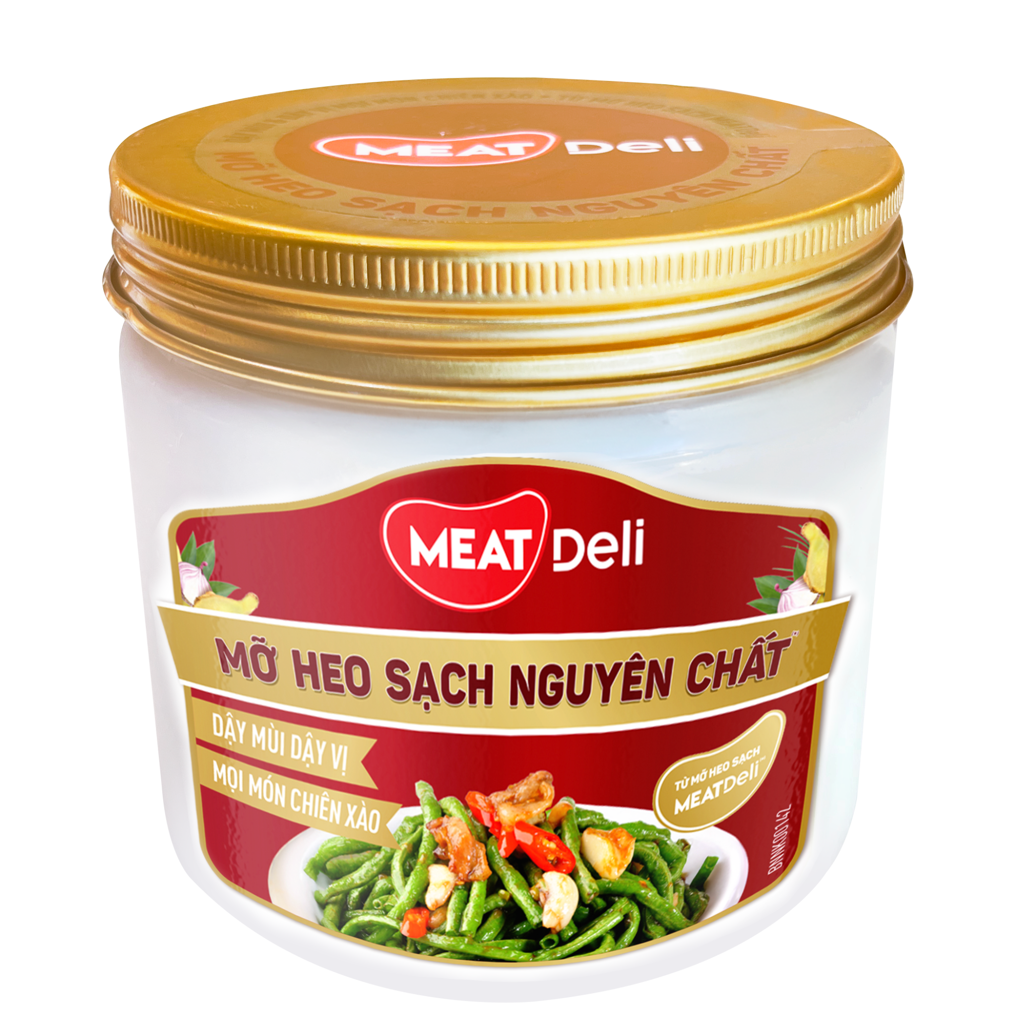  Mỡ heo sạch nguyên chất 330gr 