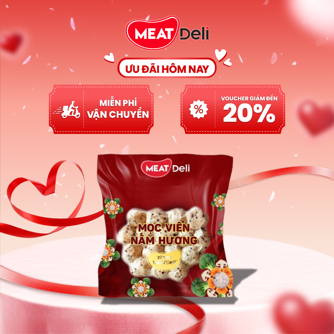  Mọc viên MEATDeli nấm hương 250gr 