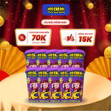  [Combo 10] Xúc xích tiệt trùng Heo cao bồi lắc thịt nướng phô mai ly x (3cây x 13gr + 1gói lắc 3.4gr) 