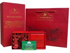 Trà Đinh Tân Cương Hộp Long Phượng 200gram