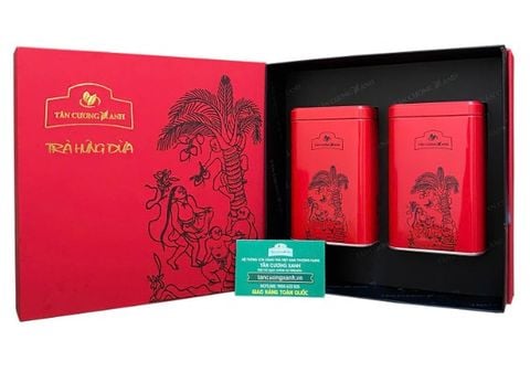 Trà Ô Long Hứng Dừa 200gram- Qùa Tặng Cao Cấp Trà Sạch Tân Cương Xanh