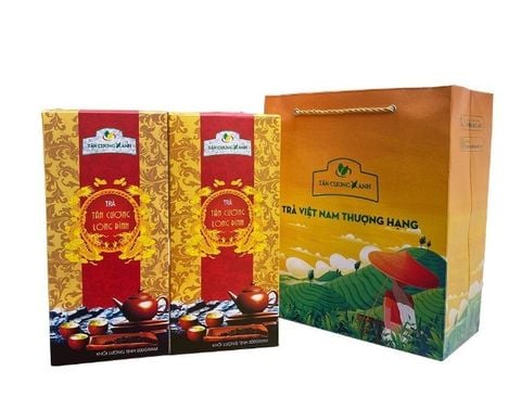 Trà Tân Cương Long Đình 100gram Trà Sạch Tân Cương Xanh