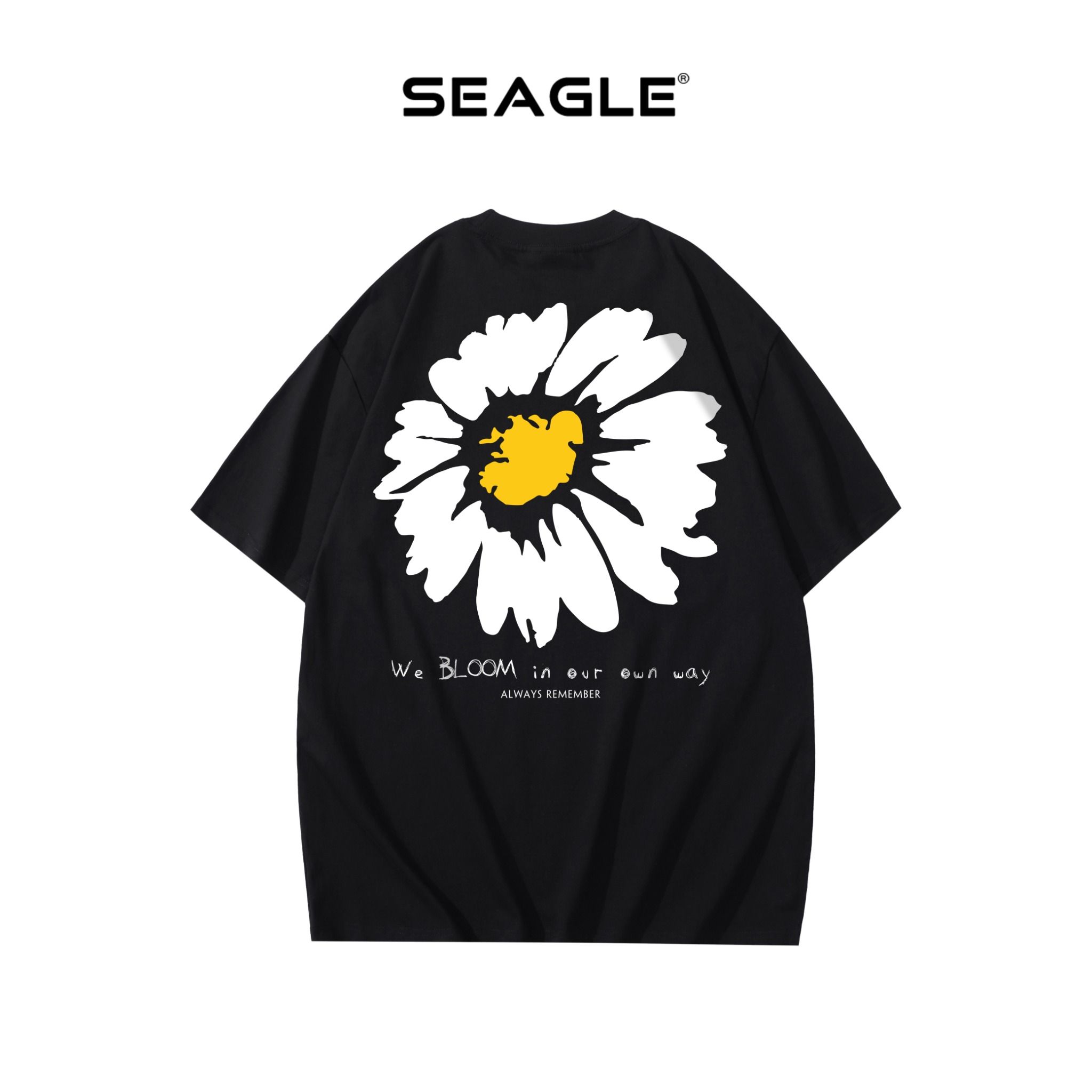  Áo thun Oversize Unisex In BLOOM Sắc Nét - TS010 